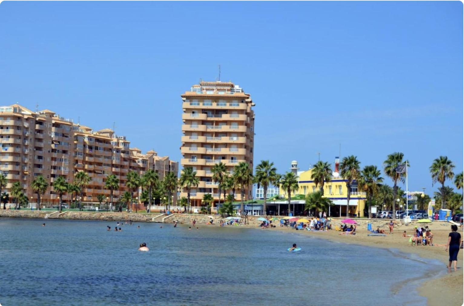 Lmha02 Villas De Frente Marino La Manga Exterior foto